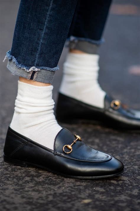 socks to wear with gucci loafers|best socks for loafers.